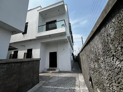 4 Bedroom Semi Detached Duplex with a Room Boys Quarter — Lekki Scheme 2, Lekki, Lagos