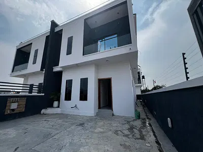 4 Bedroom Semi Detached Duplex with a Room Boys Quarter — Lekki Scheme 2, Lekki Phase 2, Lekki, Lagos