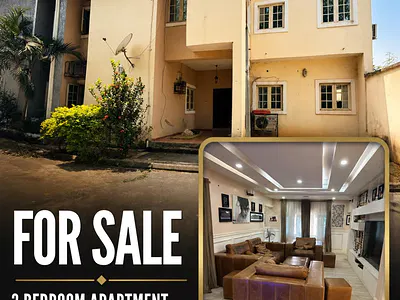 3 Bedroom Apartment with BQ and Private Garage — Wuse 2, Abuja