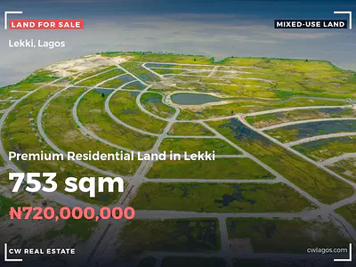 320SQM Bare Land — Victoria Island (VI), Lagos