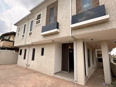 Newly Built 3 Semi-Detached Duplex with BQ — Ogba, Ikeja, Lagos