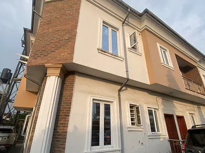 Sharp 2 Bedroom Apartment Upstairs in an Access Controlled Estate — Sangotedo, Ajah, Lagos
