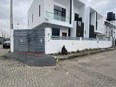 4 Bedroom Semi-Detached Duplex with BQ — Orchid Road Lekki, Gated Estate, Lekki Phase 2, Lekki, Lagos
