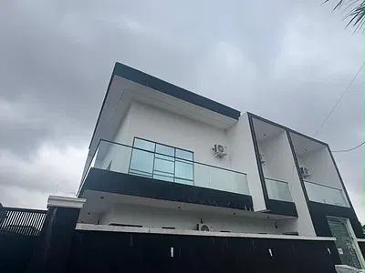 Luxury 4 Bedroom Fully Detached Duplex with BQ, Lounge — Sangotedo, Ajah, Lagos