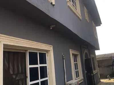 A Well Furnished Fully Detached 4 Bedroom Duplex with BQ, — Obawole Near Fagba and Ogba Lagos, Fagba, Agege, Lagos