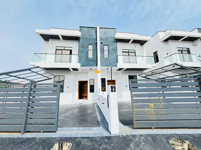 4 Bedroom Semi-Detached House — Metro Road, Sangotedo, Ajah, Lagos