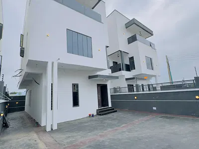 Beautifully Built 4 Bedroom Semi Detached Duplex with BQ in a Secured — Opebi, Ikeja, Lagos