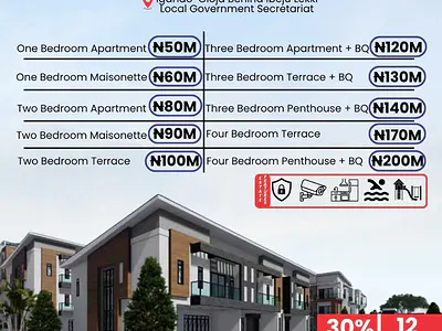 Luxury Residential 3 Bedroom Terraced Duplex — Ibeju Lekki, Lagos
