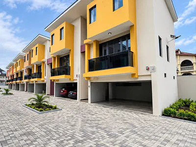 Exquisite 4 Bedroom Terrace Duplex with BQ in Secure Estate — Adeniyi Jones, Ikeja, Lagos