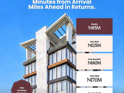 Luxury 2 Bedroom Serviced Apartment — Ikeja, Lagos