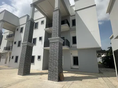 Brand New 6 Units of 3 Bedroom Apartment+ BQ Each on 1600SQM — Guzape, Guzape District, Abuja