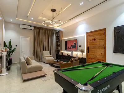 2 Bedroom Luxury Waterfront Penthouse Apartment with PS5 — Victoria Island (VI), Lagos