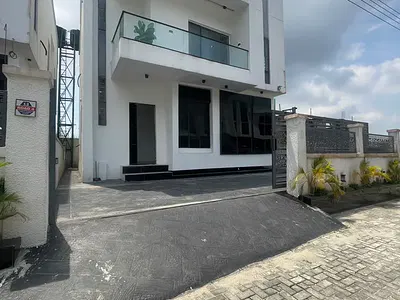 Luxury 4 Bedroom Fully Detached Duplex with a Room BQ — Ajah, Lagos
