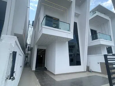 Lovely 4 Bedroom Fully Detached Duplex with a Room BQ — Ajah, Lagos