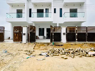Good Deal! Brand New Luxury 3 Bedroom Terrace Duplex with Self Compoun — Ajah, Lagos
