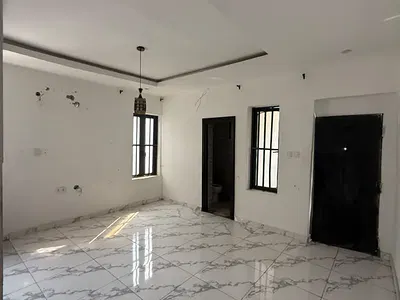 Modern Built Luxury 1 Bedroom with Visitor's Toilet in an Estate — Gated Estate Sangotedo Beside LBS, Ajah, Lagos