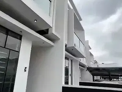 Spaciously Clean New 5 Bedroom Semi-Detached Duplex — Idado, Lekki, Lagos
