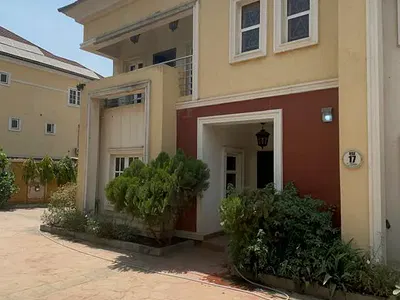 5 Bedrooms Semi Detached Duplex, Family Lounge and BQ — Guzape District, Abuja