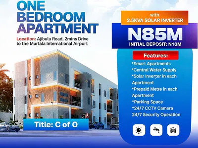 Elegantly Built 1-Bedroom Apartment — Ikeja, Lagos