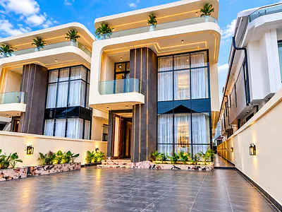 Newly Built 5 Bedroom Fully Detached +bq+swimming Pool — Lekki, Lagos