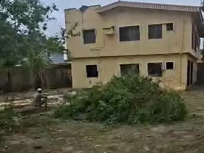 Setback Block of 2 Flats with Buildable Space — Isolo, Lagos