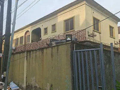 Residential Land with Old Block of Flats — Eletu Way, Osapa, Lekki, Lagos