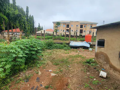 1900 Square Meters of Land — Close to Kado Fish Market, Life Camp, Abuja