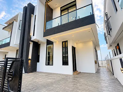 4 Bedroom Semi-Detached Duplex with BQ — Ajah, Lekki, Lagos, Lekki, Lagos