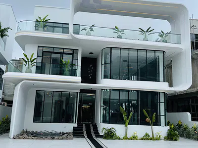 Luxury 5 Bedroom Detached Duplex on Two Floors with Swimming Pool, Gym — Osapa, Osapa, Lekki, Lagos