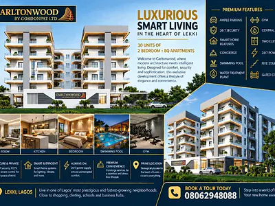 2 Bedroom Apartments with BQ — Lekki, Lagos