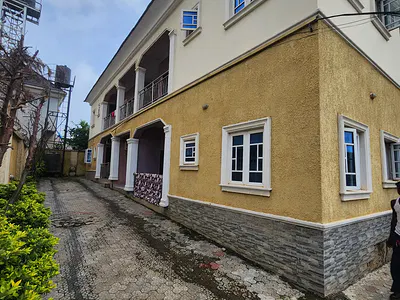 Spacious Two Bedrooms Flat — Trans Engineering Estate, News Engineering, Dawaki, Gwarinpa, Abuja