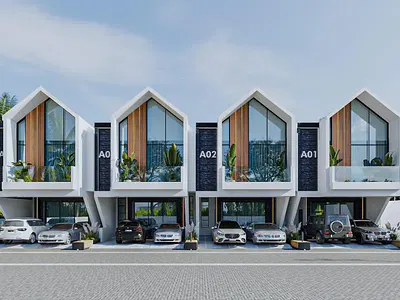 3 Bedroom Terrace Duplex with a Beachview — Dominion Bay Residence, Ibeju Lekki, Lagos