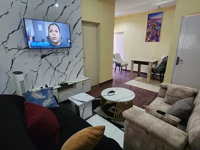Luxuriously Furnished Mini Flat Apartment — Sunview Estate, Sangotedo, Ajah, Lagos