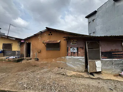 300SQM Land with Demolishable Bungalow — Ogba, Ikeja, Lagos