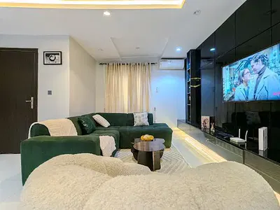 2 Bedroom Flat with Pool — Emcel Apartment, Ikate, Lekki, Lagos