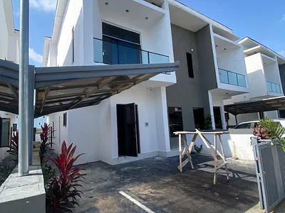 Luxury Newly Built Sharp 4 Bedroom Semi Detached Duplex with BQ — Lekki, Lagos