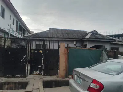 Land Measuring 500SQM with Demolishable Structure — Ojelade Street, Johnson Bus Stop, Pedro Road, Palmgrove, Ilupeju, Lagos