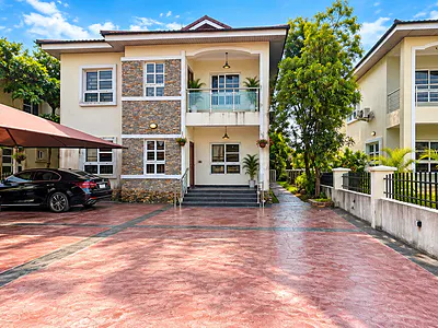 Very Clean 4 Bedroom Detached Duplex +BQ +constant Electricity — Inside Napier Garden Estate, VGC, Lekki, Lagos
