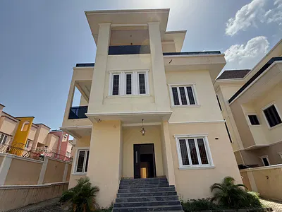 Brand New 7 Bedroom Detached Duplex — Guzape District, Abuja