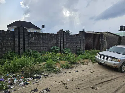 A Plot of Land, Fenced and Gated — Container Bus, Awoyaya, Ibeju Lekki, Lagos