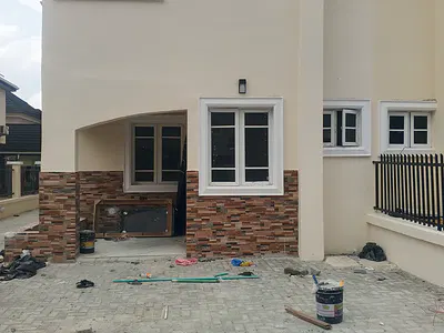 Well Removed 4 Bedroom Semi Detached Duplex — Diamond Estate, Monastery Road, Sangotedo, Ajah, Lagos