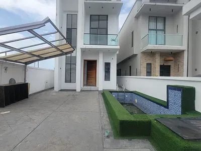 Standard 4 Bedroom Fully Detached Duplex with BQ and Swimming Pool — Lekki, Lagos