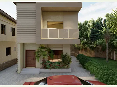 3 Bedroom Detached Duplex (Off Plan) — Off Chois Eatate Road, Abijo, Lekki, Lagos