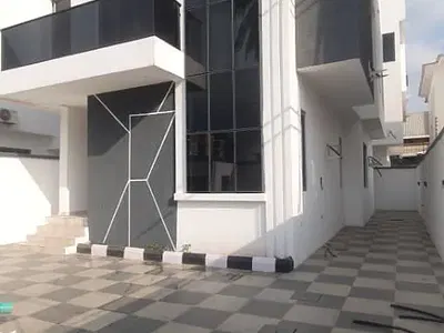 4 Bedroom Fully Detached Duplex + Private Theater and Glass Lounge — Ikeja, Lagos