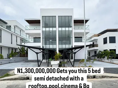 5 Bedroom Semi-Detached Duplex — Lekki, Lagos
