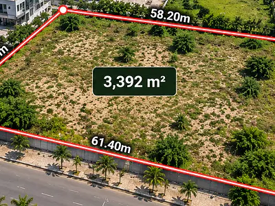 3392 SQM Plot of Land (Waterfront) — Downtown a, Eko Atlantic City, Lagos