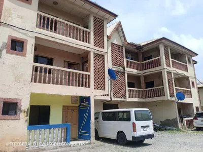 A Spacious 6 Units 3-BDRMS, 4 Units 2-BDRMS, 4- Units Shops — No 14 Gado Nasko Street, Kubwa, Abuja