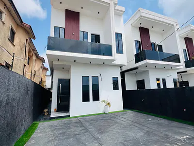 5 Bedroom Fully Detached Duplex and BQ with Swimming Pool — Ikota, Lekki, Lagos