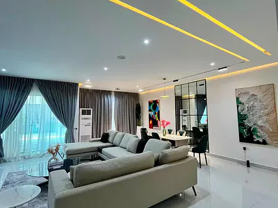 Furnished 4 Bedroom Terraced Duplex — Ikate, Lekki, Lagos