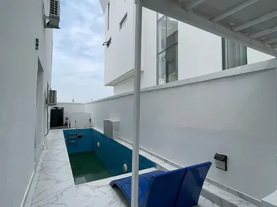 Luxury 5 Bedroom Fully Detached Duplex with Swimming Pool & BQ — Lekki, Lagos